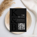 Search for minimalist wedding enclosure cards Chic
