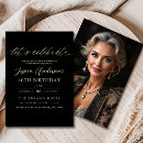 Search for photo 40th birthday invitations Modern