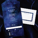 Search for under the stars wedding invitations Space