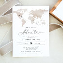 Search for adventure bridal shower invitations Boarding pass