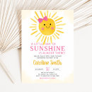 Search for you are my sunshine baby shower invitations Little ray of sunshine
