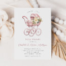 Search for vintage baby shower invitations Boho