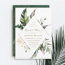 Search for tropical shower wedding invitations Modern
