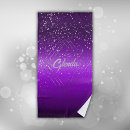 Search for purple beach towels Glitter
