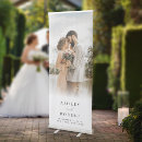 Search for bride and groom name banners Elegant