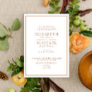 Search for orange wedding invitations Minimal