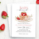 Search for pancake baby pregnancy invitations Pink