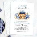 Search for pancake baby pregnancy invitations Blueberry