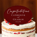 Search for elegant wedding cake toppers Simple