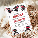 Search for martial arts invitations Calling all ninjas