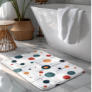Search for mid century modern bathroom accessories Colorful