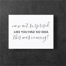 Search for now act surprised bridesmaid cards Funny