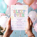 Search for sleepover invitations Pink