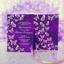 Search for purple gold quinceanera invitations Mis quince anos