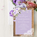 Search for elegant lace wedding invitations Rustic