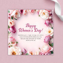 Search for happy international womens day cards Flowers