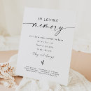 Search for memorial table decor In loving memory