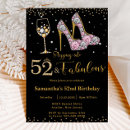 Search for 52nd birthday invitations For her