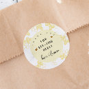 Search for bee thank you stickers Round