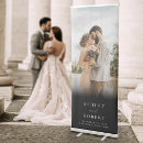 Search for bride and groom name banners Simple