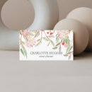 Search for watercolor business cards Greenery