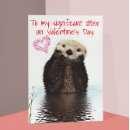 Search for otter valentines day cards Animal