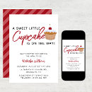 Search for cupcake baby shower invitations Sweet celebration