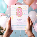 Search for 8th birthday invitations Girl