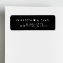 Search for save the date return address labels Classic