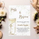 Search for lunch bridal shower invitations Gold