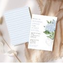 Search for hydrangea rehearsal dinner invitations Floral