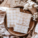 Search for camping bachelorette party invitations Modern minimal elegant