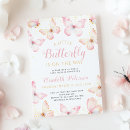Search for pink butterfly invitations Gold