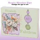 Search for 60th birthday plaques For her