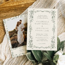 Search for victorian invitations Sage green