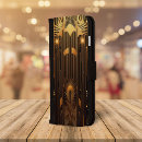 Search for art deco iphone cases Black and gold