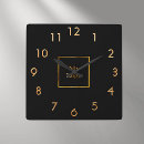 Search for space clocks Black