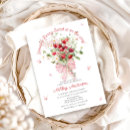 Search for summer baby shower invitations Strawberry