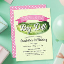 Search for dill pickle invitations Cute