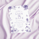 Search for pink save the date postcards Purple