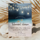 Search for beach rehearsal dinner invitations Seashell