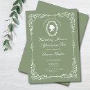 Search for vintage tea party invitations Sage green