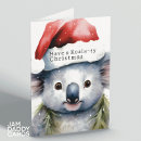 Search for australian christmas cards Koala