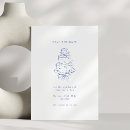 Search for french wedding save the dates Blue and white