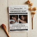 Search for magazine cover graduation invitations Class of 2025