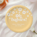 Search for boho baby shower plates Floral