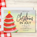 Search for in july christmas invitations Watermelon