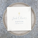 Search for baptism napkins Dusty blue