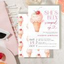 Search for ice cream bridal shower invitations Chic