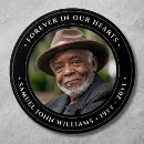 Search for memorial buttons Death